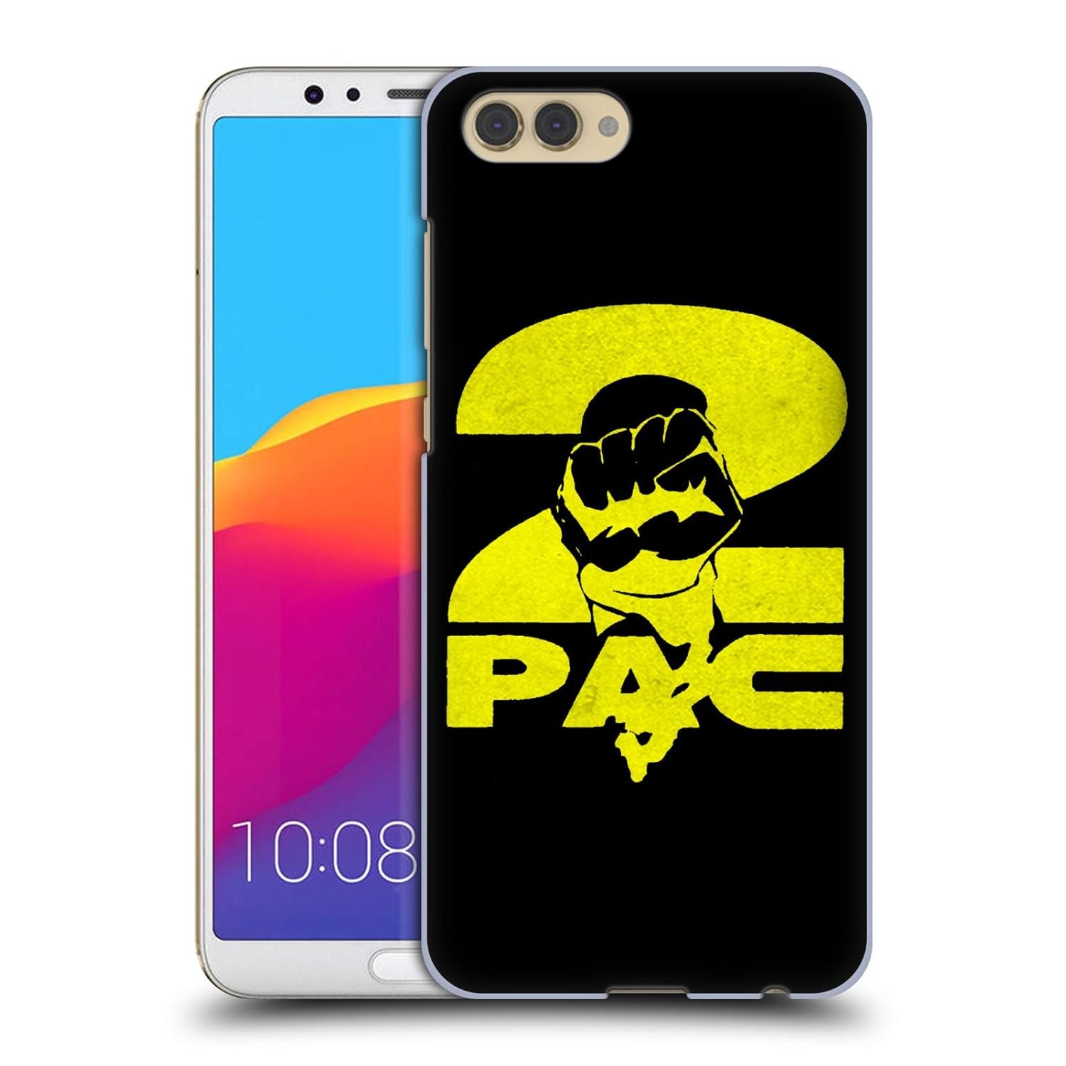 Amazon Com Official Tupac Shakur Old English Logos Hard Back Case