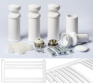 Soporte para radiadores de baño en blanco, adecuado para ...