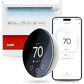 Boldr Klima Smart Thermostat for Air Conditioners, Window A/C, Mini Splits & Heat Pumps - Alexa & Google Home Compatible, WiFi Control App, Energy Saving, Easy DIY Install, Aluminum Silver