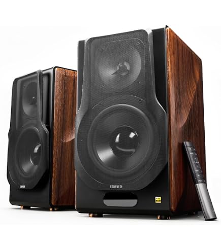 Amazon.com: Edifier S2000MKIII Tri-Amped Bookshelf Speakers, 130W