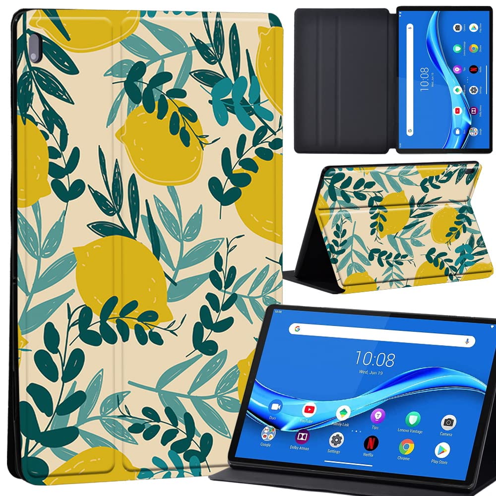 Case For Lenovo Tab M10 FHD Plus 10.3 inch (TB-X606X TB-X606F) Leather Case with Auto Wake-up, Flip Case for Lenovo Tab M10 FHD Plus Cover (flower009)