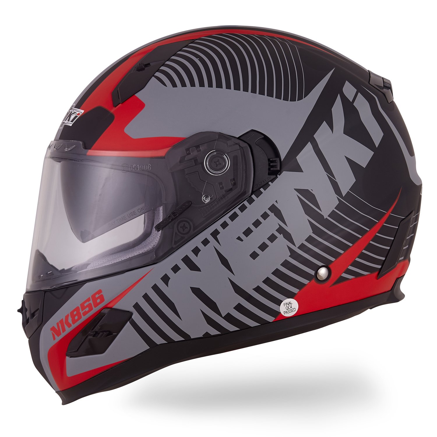 ECE Approved With Dual Visors NENKI Motorbike Helmets NK856 Full Face