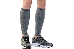 Zensah Running Leg Compression Sleeves - Shin Splint, Calf Compression Sleeve Men and Women