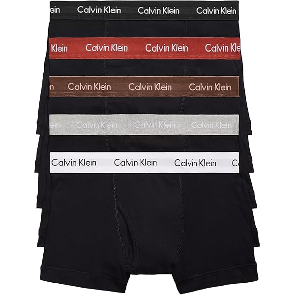 Amazon.com: Calvin Klein Men`s Cotton Classics Trunks 5 Pack