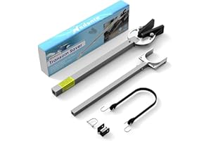 SDSNTE Adjustable Transom Saver from 23 to 35 Inches, Boat Motor Support with Heavy-Duty Composite Head Holds Engine, Roller and Trailer Mounts