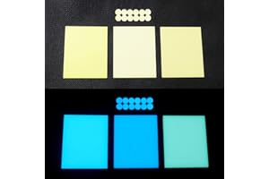Luminlay top inlay material / 45mm*55mm/ 2mm thickness (XBT (glow Blue))