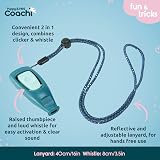 Coachi Whizzclick 2-in-1 Clicker and Whistle for Dogs Recall Training view 4