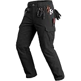 Men's Work Pants Hiking Ripstop Tactical Construction Cargo Pants 8 Pockets | Stretch Brunt Working Pants Hunting Lightweight Construction Pants