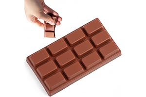Squish Toys Slow Rising Chocolate Food Fidgets Stress Relief Squeeze Toys for Adults Kids 5.5x1.6 Inch