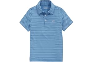 vineyard vines Boys' Bradley Stripe Sankaty Polo