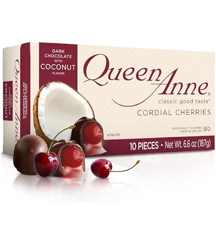 Amazon.com : Queen Anne Dark Chocolate Covered Cordial Cherries