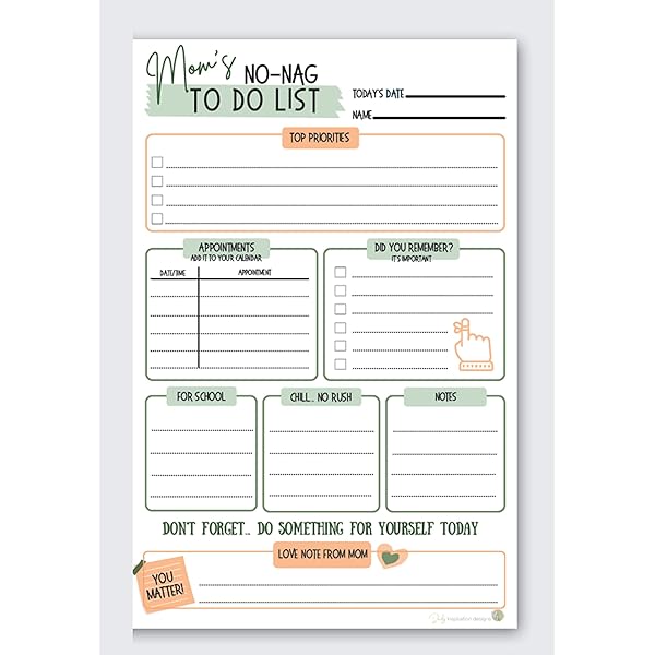 ADHD Planner For Teens: A Cool Simple To Use, Daily Or Weekly Checklist