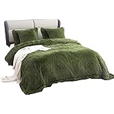 YUSOKI Faux Fur King Blanket(Olive Green,90" x 104"),Whithout Pillows,Winter Lightweight Plush Fuzzy Soft Cozy Microfiber Comfy Bed Blanket for Women Kids Girls Couch Sofa Washable