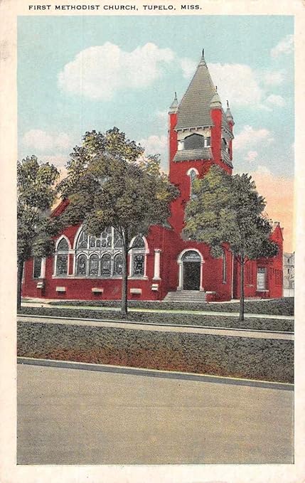 Amazon.com: Tupelo Mississippi First Methodist Church Street View