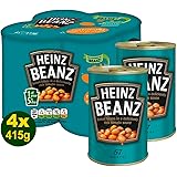Original Heinz Baked Beans Heinz Beanz in Tomato Sauce Pack Of Four Tins Imported From The UK England