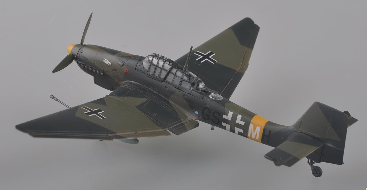 Hobbyboss 1:72 Scale Junkers Ju-87G-1 Stuka Diecast Model Kit - Image 5