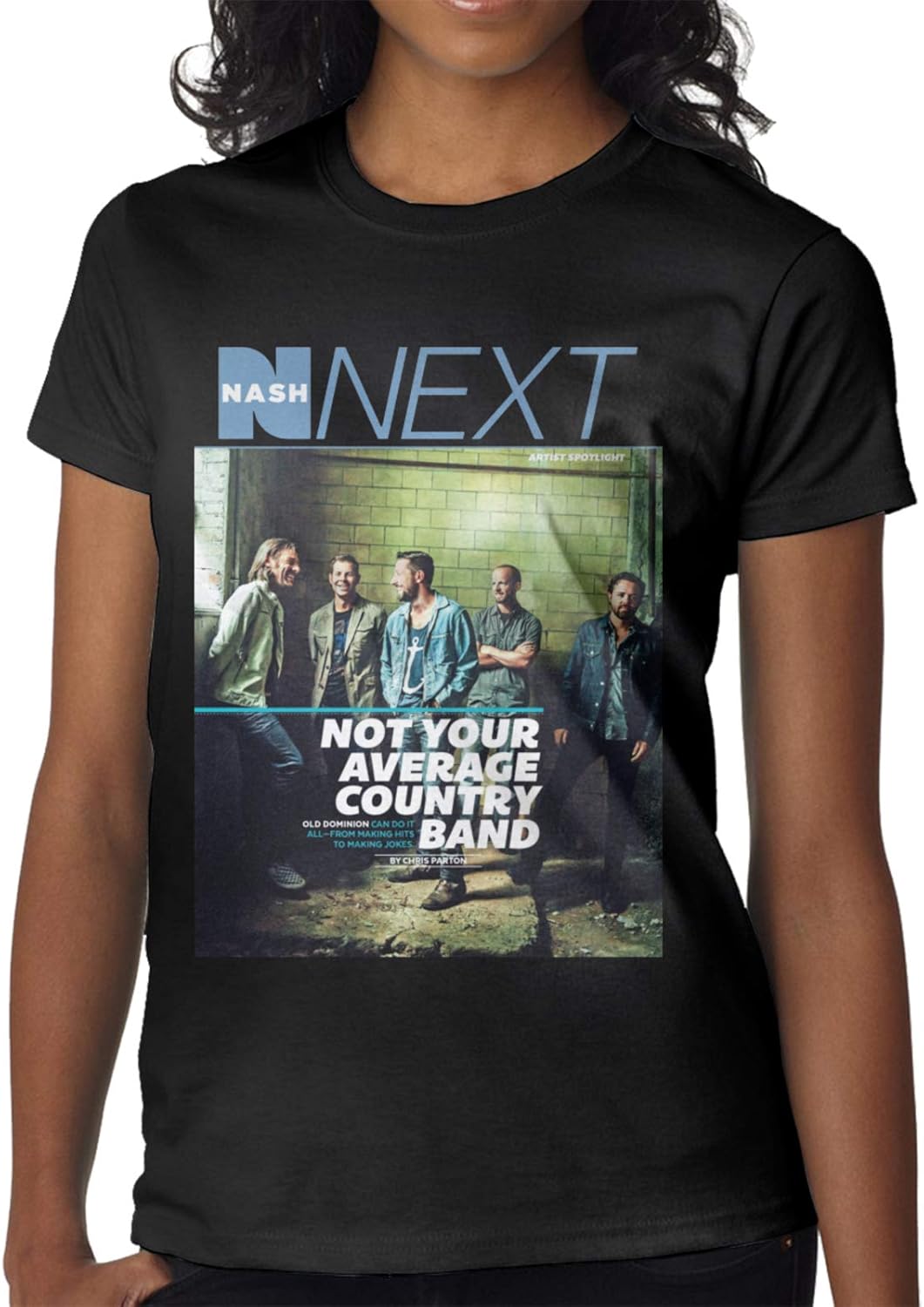 Wualker New Old Dominion Not Your Average Country Band T Shirts Top Tee