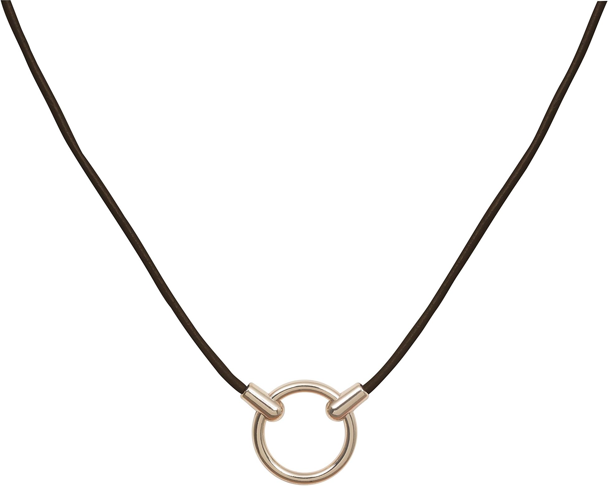 Bola The Durable Classic Leather Eyeglass Necklace with Metal Loop