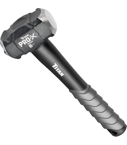 Titan IDX 63612 2.5lb Indestructible Drilling Hammer/Sledge – 12