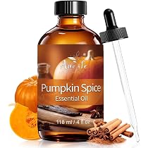 Auelife Pumpkin Spice Essential Oil, 4 fl oz Fall Scented Oi