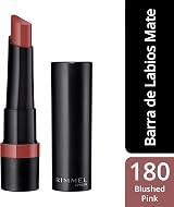 Rimmel Lasting Finish Matte Blushed Pink Lipstick - Extreme Matte Lip Color view 5