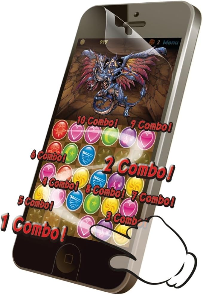 Amazon Elecom Iphone Se 5 5s 5c フィルム ゲーム操作に最適 なめらかスムースタッチ 反射防止 Ps A13flgm スクリーンプロテクター 通販