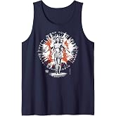 Sleep Token Rain Navy Tank Top