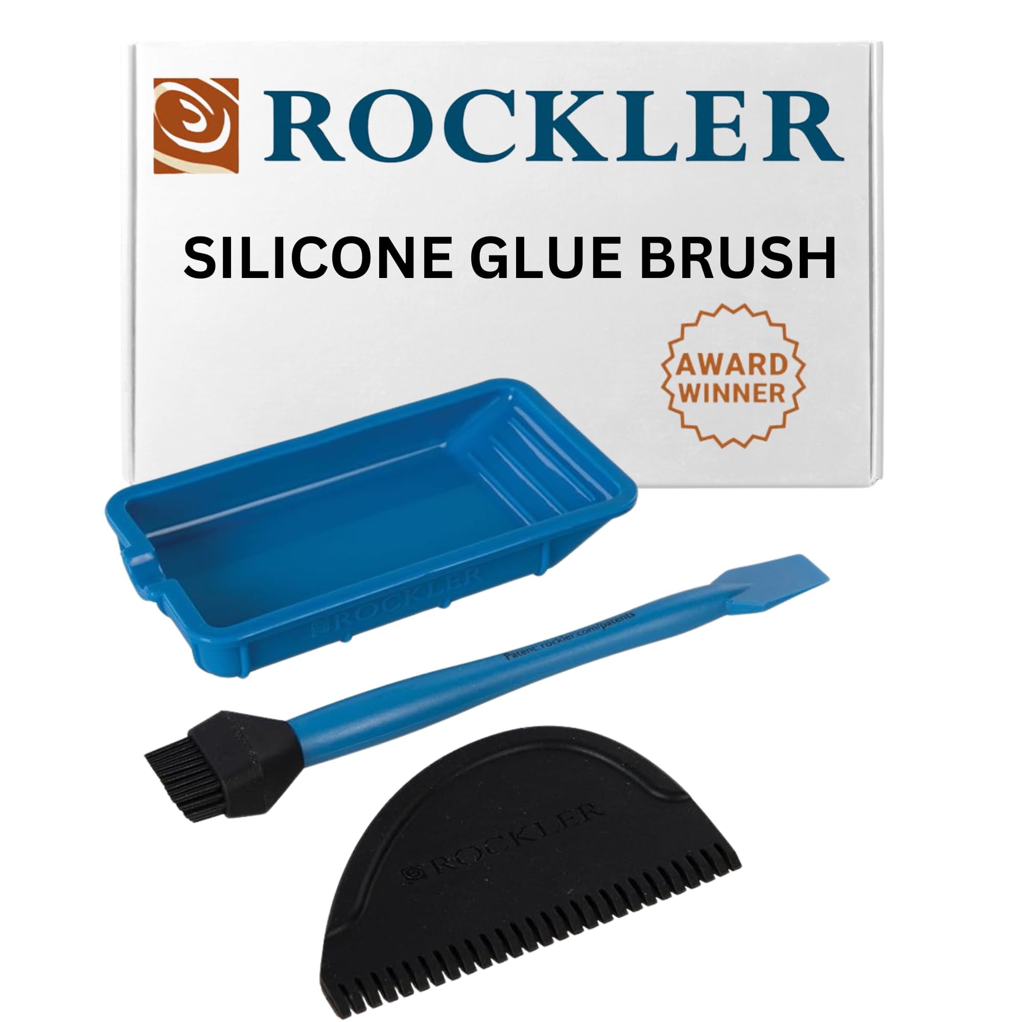 Rockler 560929 Silicone Glue Kit 3pce 3pce , Blue