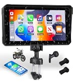 LAMTTO 7-Inch Wireless Motorcycle Carplay GPS Navigation