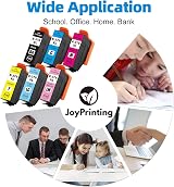 JoyPrinting 378XL Ink Cartridges 6PK Black Cyan Magenta Yellow Light Cyan Light view 8
