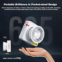 Godox ML100Bi 120W LED Video Light with Battery