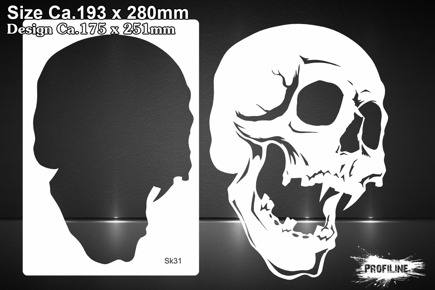Airbrush Schablonen Zum Ausdrucken Totenkopf