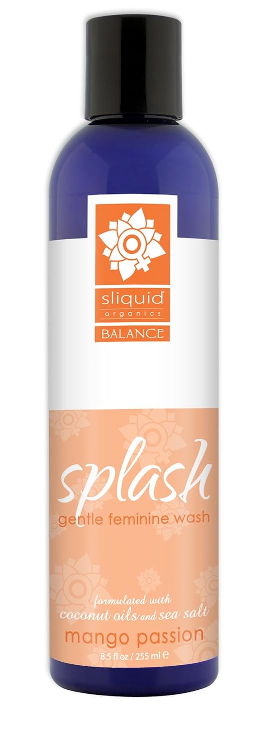 Sliquid Organics Splash Balance Gentle Feminine Wash [Honeydew Cucumber]: Size 8.5 Oz.: Health & Personal Care