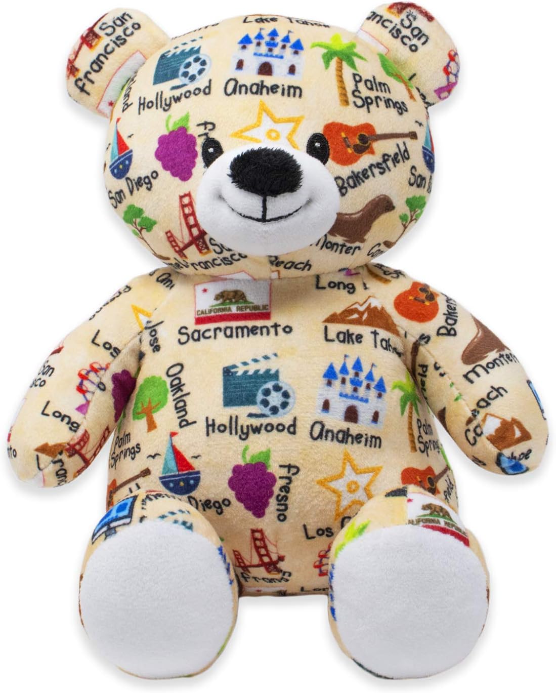 teddy bear material name