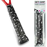 Get A Grip Tennis Overgrips, Anti-Slip Racket Grip Tape | Anti-slip, sweat-absorbent racket overgrips for tennis players; quick-dry feel with colourful designs.