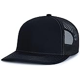 Pacific Headwear Contrast Stitch Trucker Snapback
