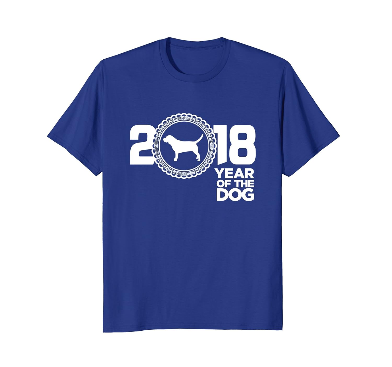 Beagle 2018 Year Of The Dog New Year T-Shirt v1-anz