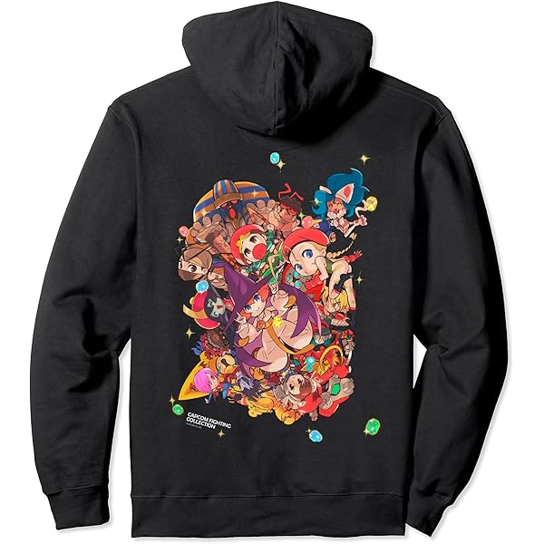 SF II × WDS Logo Hoodie CAPCOM CHARCOAL SF II × WDS Logo Hoodie CAPCOM CHARCOAL（CAPCOM Official