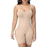 SHAPESHE Shapewear Bodysuit for Women Tummy Control Seamless Full Body Shaper Butt Lifting Faja Colombianas