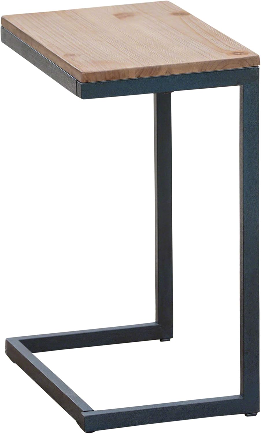 caspian outdoor furniture on Christopher Knight Home Kora Outdoor Firwood C Shaped Accent Table Antique Black With Blue Garden Outdoor Amazon Com