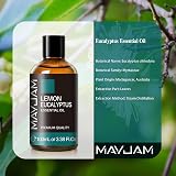MAYJAM Lemon Eucalyptus Essential Oils 100ML Diffuser DIY Home Office view 2