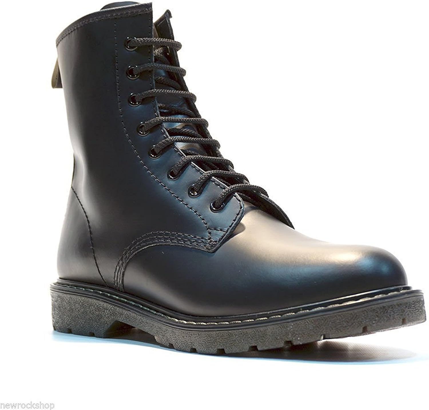 Grinders New Cedric Men's Black Boot 8 Eyelet Derby Lace Non Safety