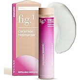 Fig.1 Ceramide Face Moisturizer Refill for Women | Hydrating Daily Facial Moisturizer with Peptides, Hyaluronic Acid & Squalane | Lightweight, Non Comedogenic, Fragrance Free, Refillable | 1.7 fl oz