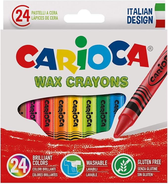 Carioca Ceras, Multicolor (42366): Amazon.es: Oficina y papelería