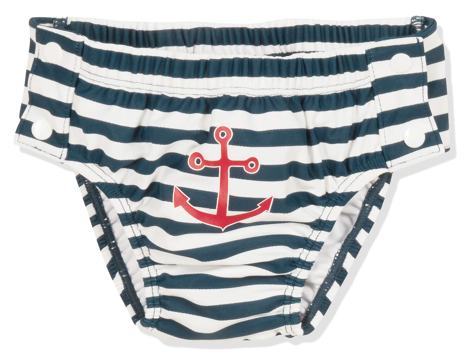 Playshoes Unisex Kids UV protection nappy pants maritime with buttons 460109, 171 - Navy/White, 86-92