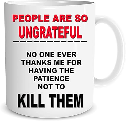 Citation Drole Cafe The Tasse Travail Bureau Gouaille Secret Santa Gift Blague Wsdmug1602 Amazon Fr Cuisine Maison