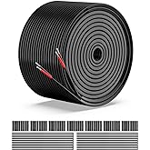 NAOEVO 16 Gauge Wire 2 Conductor Electrical Wire, 16 AWG Stranded PVC Cord, 12V Low Voltage/Tinned Copper/Flexible Cable for 