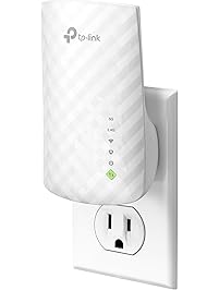 TP-Link AC750 Dual Band WiFi Range Extender, Repeater, Access Point w/Mini Housing Design, Extends WiFi to Smart Home & Alexa Devices (RE200)