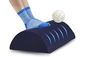 GOODSCIOUS Foot Rest for Under Desk at Work - Ergonomic Under Desk Footrest Pillow - Foot Stools for Under Office Desk Accessories - Versatile Foot Rest Under Desk Foot Stool - Under Desk Foot Rest for Office