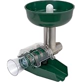 LEM Products BigBite Juicer Attachment for Meat Grinders | Juicer for Fresh Juice, Purees, Sauces, Baby Food, Juice Extractor Machine Reduces Pulp, Made of Stainless Steel and Plastic